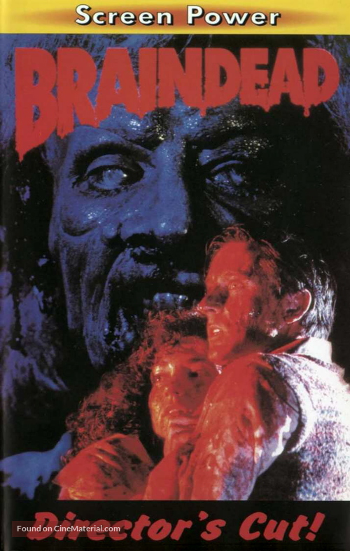 Braindead - German VHS movie cover