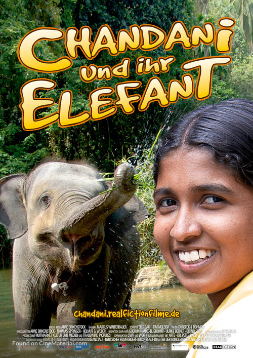 Chandani: The Daughter of the Elephant Whisperer - German Movie Poster