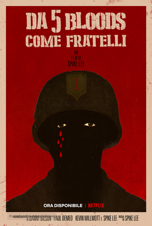 Da 5 Bloods - Italian Movie Poster