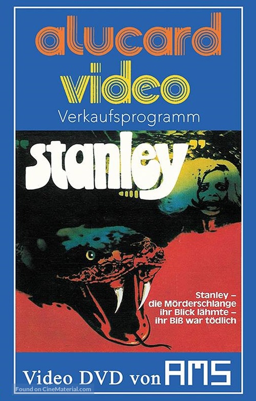 Stanley - German DVD movie cover