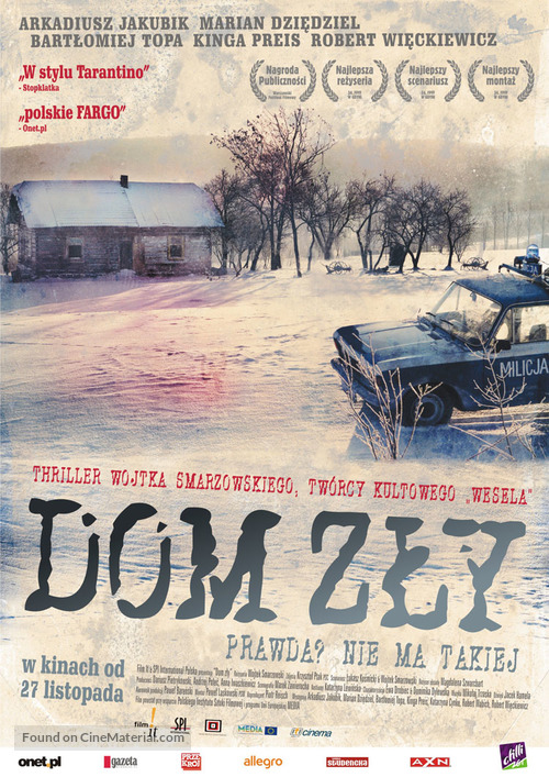 Dom zly - Polish Movie Poster