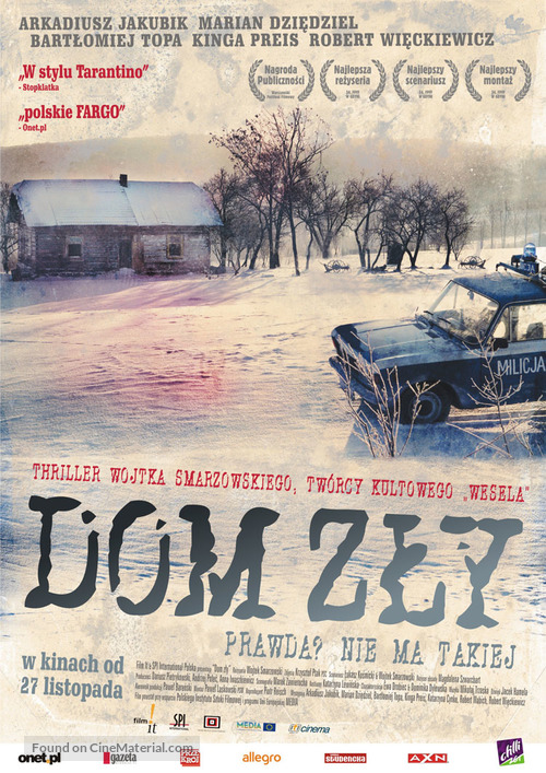 Dom zly - Polish Movie Poster