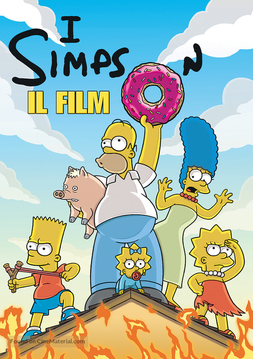 The Simpsons Movie - Italian Movie Poster