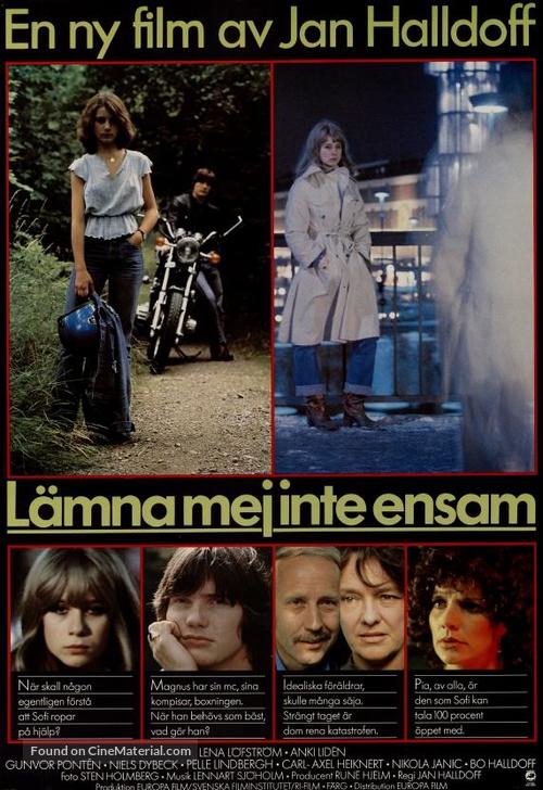 L&auml;mna mej inte ensam - Swedish Movie Poster