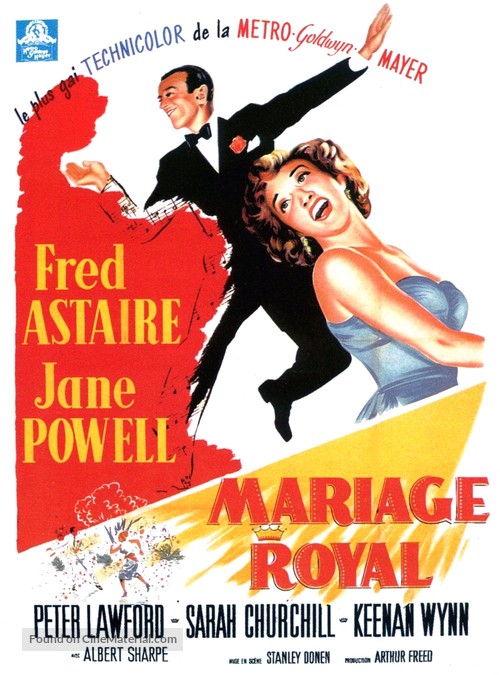 Royal Wedding - French Movie Poster