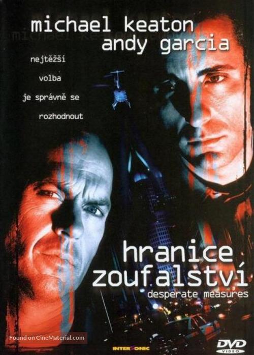 Desperate Measures - Czech DVD movie cover