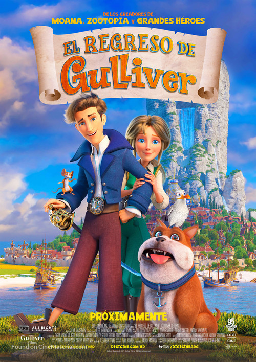 Gulliver Returns - Argentinian Movie Poster