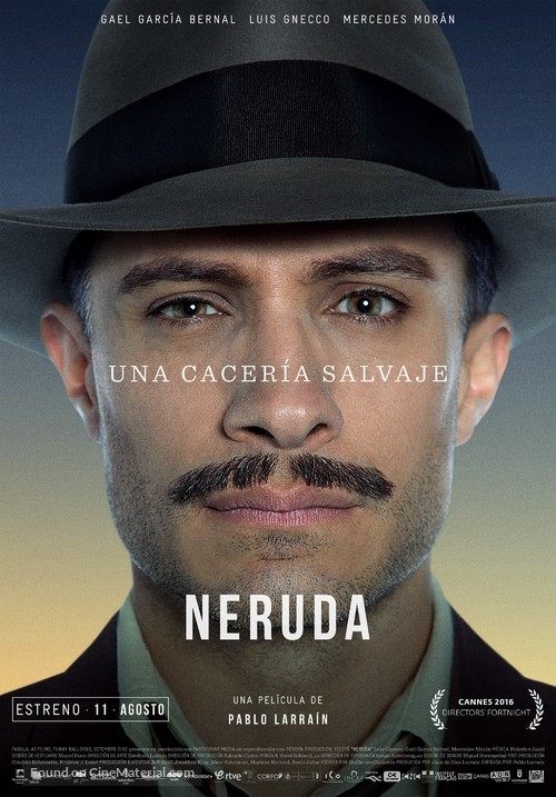 Neruda - Chilean Movie Poster
