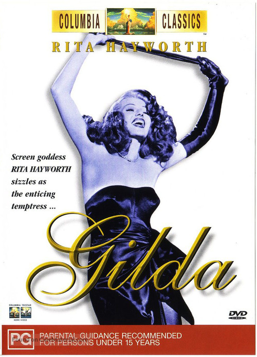 Gilda - Australian DVD movie cover