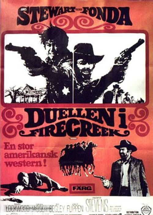 Firecreek - Swedish Movie Poster