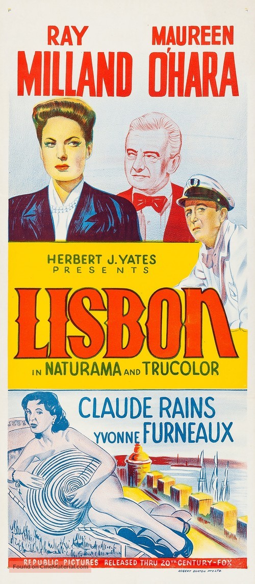 Lisbon - Australian Movie Poster