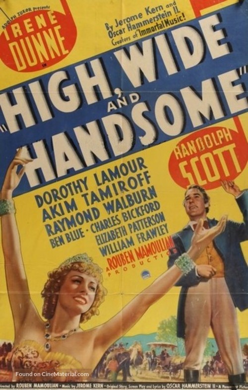 High, Wide, and Handsome - Movie Poster