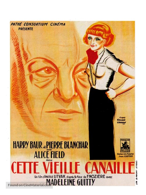 Cette vieille canaille - French Movie Poster