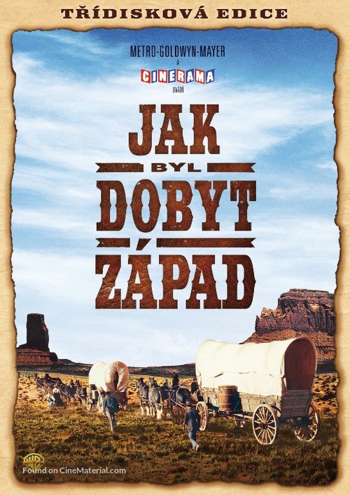 How the West Was Won - Czech Movie Cover