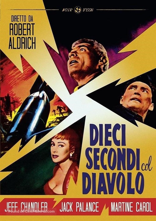 Ten Seconds to Hell - Italian DVD movie cover