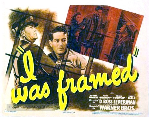 I Was Framed - Movie Poster