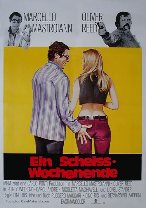 Mordi e fuggi - German Movie Poster