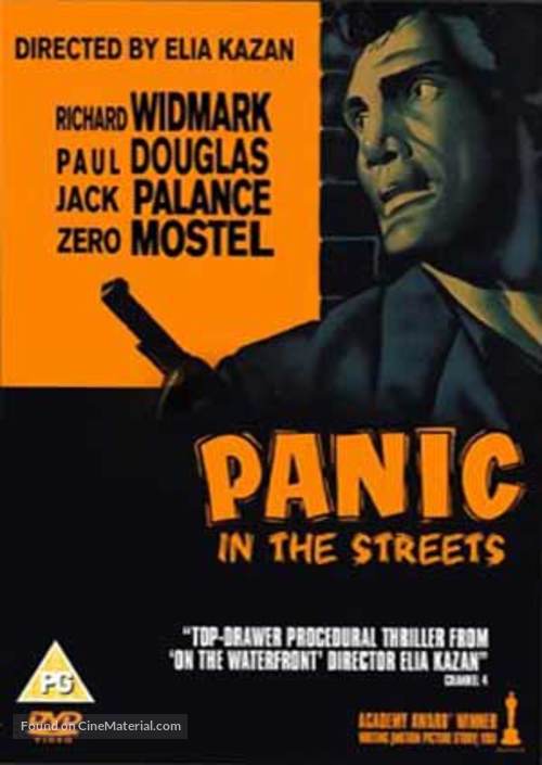 Panic in the Streets - British DVD movie cover