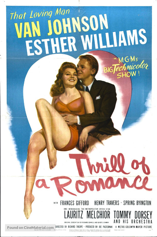 Thrill of a Romance - Movie Poster