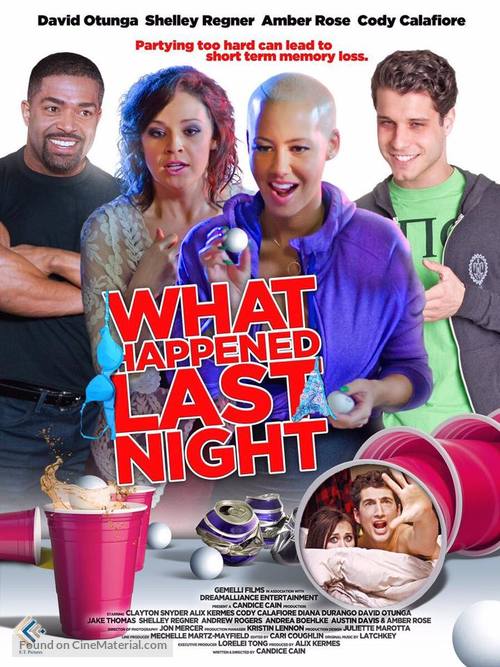 What Happened Last Night - Movie Poster