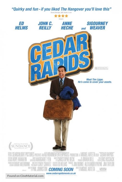 Cedar Rapids - British Movie Poster