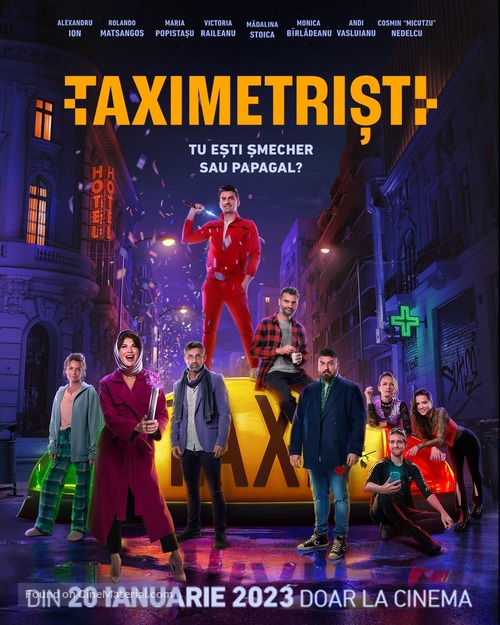 Taximetristi - Romanian Movie Poster