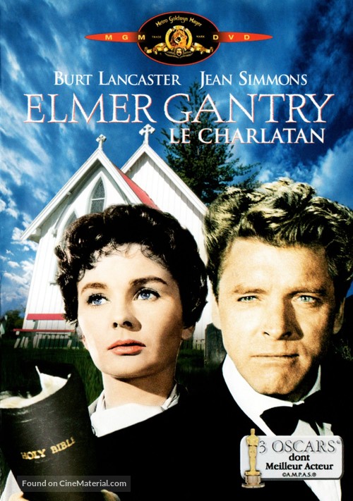 Elmer Gantry - French DVD movie cover