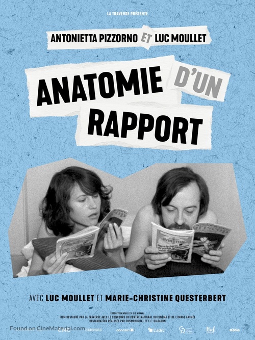 Anatomie d&#039;un rapport - French Movie Poster