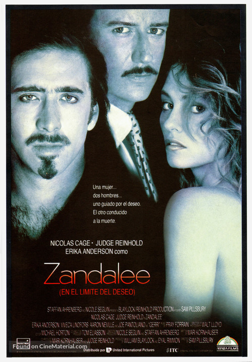 Zandalee - Spanish Movie Poster