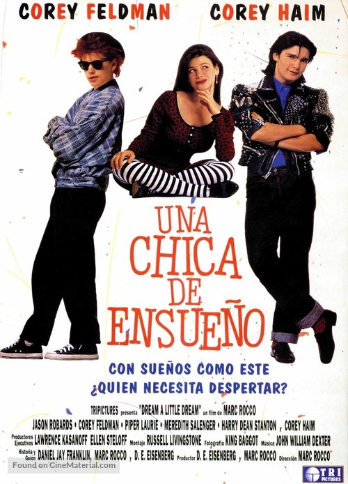 Dream a Little Dream - Spanish Movie Poster