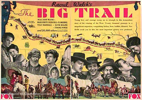 The Big Trail - poster