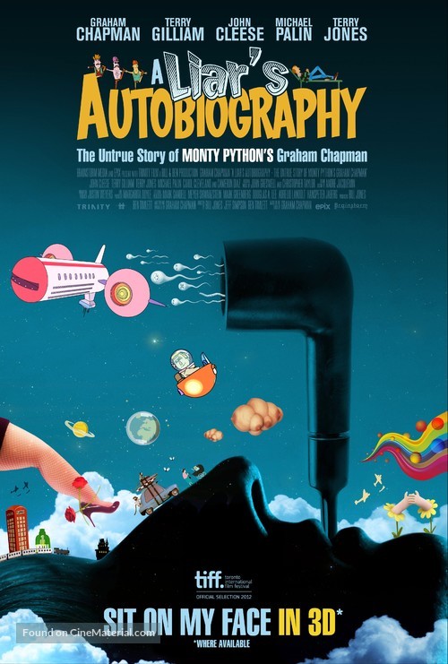 A Liar&#039;s Autobiography - The Untrue Story of Monty Python&#039;s Graham Chapman - Movie Poster