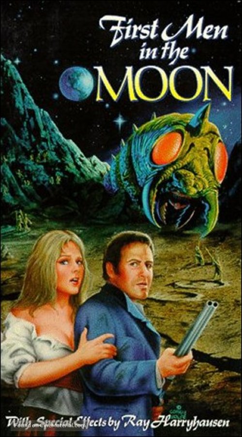 First Men in the Moon - VHS movie cover