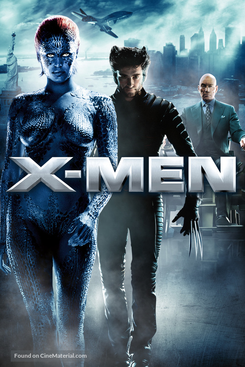 X-Men - Canadian DVD movie cover
