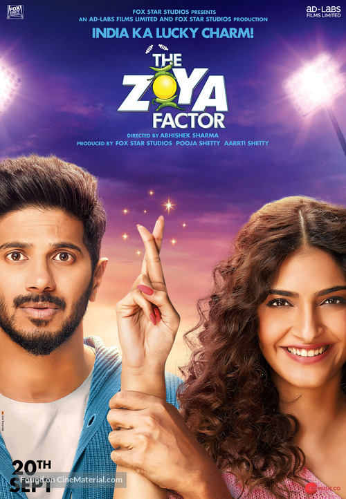 The Zoya Factor - Indian Movie Poster