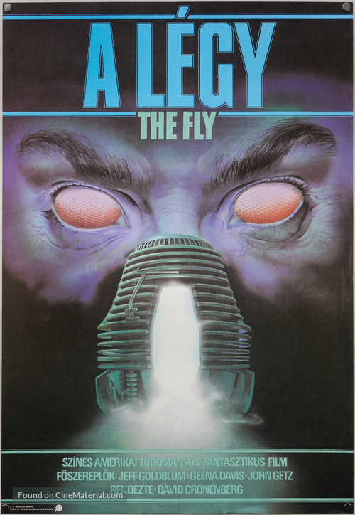 The Fly - Hungarian Movie Poster