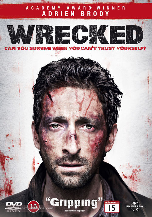 Wrecked - Danish DVD movie cover