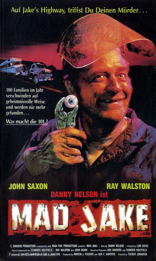 Blood Salvage - German VHS movie cover