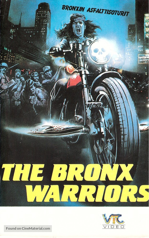 1990: I guerrieri del Bronx - Finnish VHS movie cover