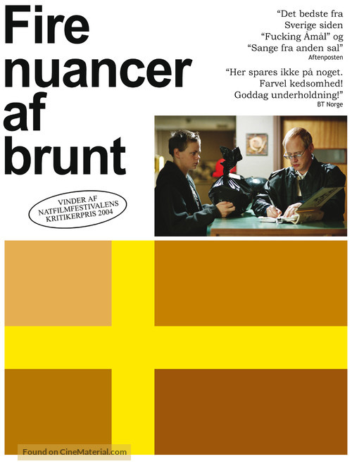 Fyra nyanser av brunt - Danish Movie Poster