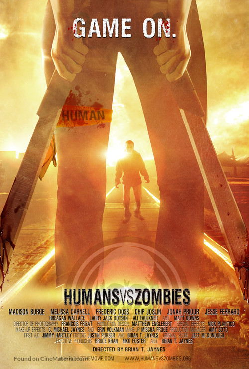 Humans Versus Zombies - Movie Poster