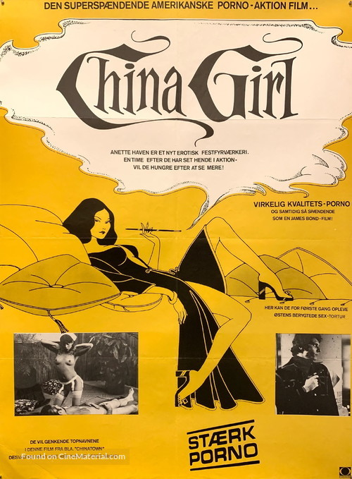 China Girl - Danish Movie Poster