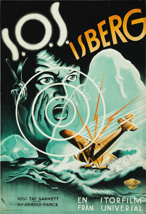 S.O.S. Iceberg - Swedish Movie Poster