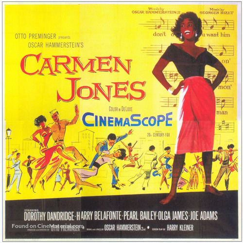Carmen Jones - Movie Poster