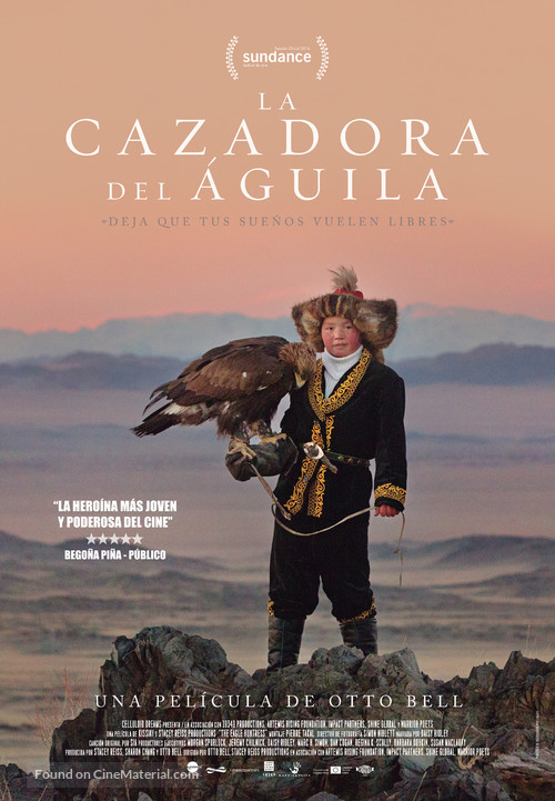 The Eagle Huntress - Spanish Movie Poster