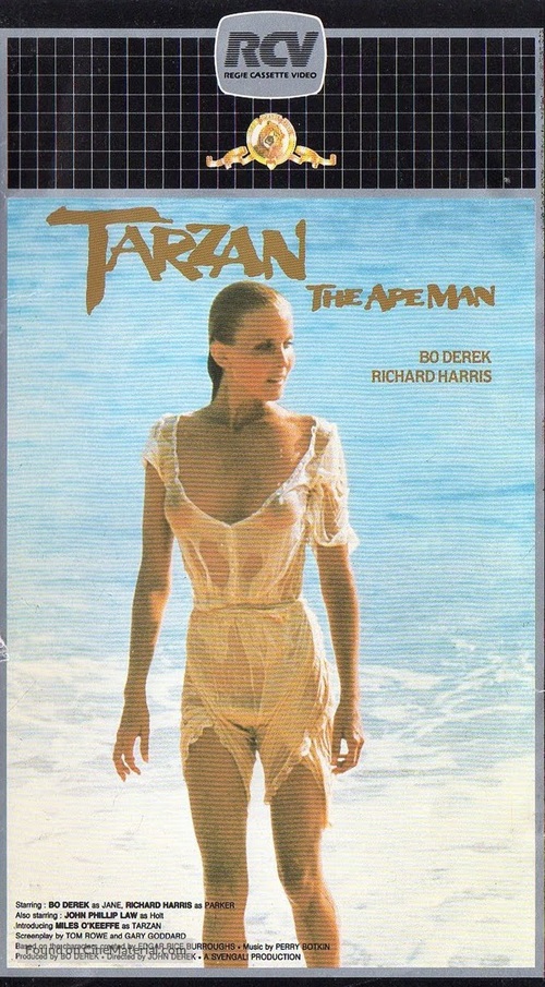 Tarzan, the Ape Man - Dutch VHS movie cover
