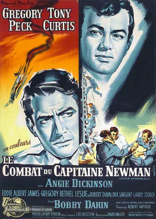 Captain Newman, M.D. - French Movie Poster