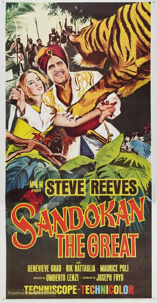 Sandokan, la tigre di Mompracem - Movie Poster