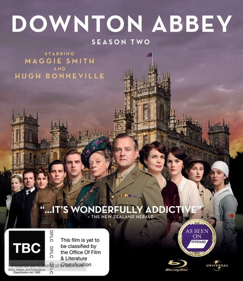 &quot;Downton Abbey&quot; - New Zealand Blu-Ray movie cover