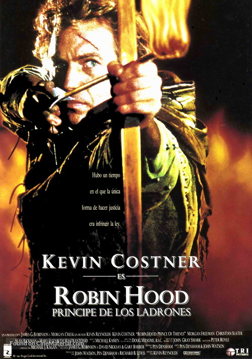 Robin Hood: Prince of Thieves - Spanish Movie Poster